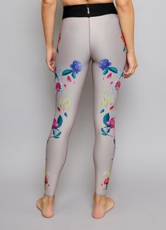 Fleurs Ultra High Legging Showcasing our state-of-the-art digital printing, unleash your inner blossom with our Fleurs Collection, where sporty meets stunning! Seamless construction for a barely-there feel. High-stretch compression performance fabric that allows a wide range of motion and accelerated dry time. Bursting with vibrant blooms and bold designs, this collection ensures you will be sure to elevate your look in and out of the gym. Fabric: 43% Polyester 43% Nylon 14% Lycra Ultracor's wom Floral Print Athleisure Activewear For Sports, Floral Print Athletic Activewear For Sports, Printed Stretch Activewear For Athleisure, Fitted Floral Print Activewear For Sports, Spring Yoga Activewear Made Of Elastane, Athleisure Floral Print Yoga Bottoms, Sporty Floral Print Activewear For Workout, Stretch Floral Print Athleisure Activewear, Floral Print Stretch Athleisure Activewear