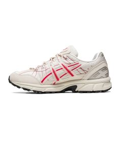 Brand : Asics Model Name : GEL-SONOMA 15-50 - WHITE/CAYENNE Style Code : 1201A727-100 Color : WHITE/CAYENNE US Shoe Size : Men White Flat Heel Walking Shoes, White Asics Running Shoes With Rubber Sole, White Walking Shoes With Cushioned Footbed, White Cushioned Walking Shoes, Asics White Running Shoes With Boost Midsole, Asics Running Shoes With Boost Midsole In White, White Walking Shoes With Translucent Outsole For Sports, White Closed Toe Walking Sneakers, White Closed Toe Sneakers For Walking