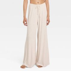 Ribbed Wide Leg Pants, 2024 Wishlist, Unhealthy Obsession, Womens Fleece, Cute Fits, Bottom Clothes, Pull On Pants, Christmas Wishlist, Straight Pants