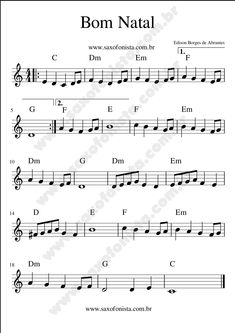 sheet music with the words bom natl on it