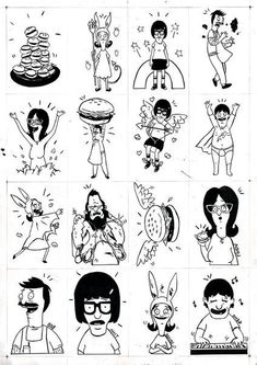 Bobs burgers 
Tattoo
Drawing
Sketch
Tattoo ideas Bobs Burgers Characters, Chris Walker, Bobs Burger, Tattoo Posters, Spoke Art, Spooky Tattoos, Halloween Tattoo, Greek Tattoos, Bob's Burgers