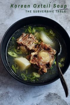 korean oxtail soup the subversive table