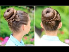 Tutorial for creating this Amazing Bow Bun!  I love this look! #cghbowbun #cutegirlshairstyles #hairstyles #hairstyle #bowbun #bunhairstyle #bun Bow Bun, Hair Donut, Bow Hairstyle, Easy Braids, Hair Updos