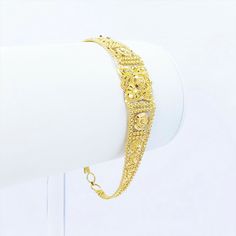 22KGoldBeauty   . GOLDSHINE 22K Solid Gold Women Bracelet 6.5"-7.5" Genuine Hallmarked Handcrafted [isdntekvideo] https://youtu.be/i0VolLrwJp8 Stunning Handcrafted 22K Solid Yellow Gold Bracelet - YouTube Video will open in a new window Using the eBay App? Paste link into a browser window: [isdntekvideo] Specifications - Brand: "GoldShine - Treasure For Generations" - Size: 6.5" (16.5cm) to 7.5" (19cm) adjustable. Bracelet width 0.60" (1.53cm), band's width is from 12mm to 4mm - Style: Chain / L Gold Women Bracelet, 22k Gold Bracelet, 22k Gold Jewelry, Women Bracelet, Yellow Gold Bracelet, 22k Gold, Adjustable Bracelet, Solid Yellow, Youtube Video