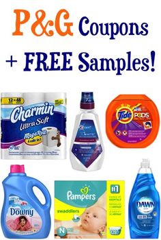 coupons and free samples for baby products including diapers, wipes, mouthwash