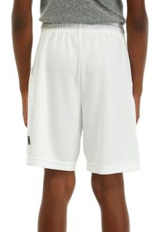 He'll be at the top of his game when he wears these classic Nike shorts. | Jordan Boys 8-20 Essential Mesh Shorts, White, Large Casual Basketball Athletic Shorts, Summer Basketball Shorts, Summer Athletic Shorts For Basketball, White Sports Shorts With Short Inseam, Casual Basketball Bottoms For Summer, Athletic Shorts With Built-in Shorts For Basketball, Casual Summer Basketball Bottoms, Basketball Bottoms With Built-in Shorts, Basketball Shorts With Built-in Shorts