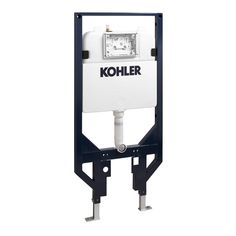 the kohler water heater is attached to a pole