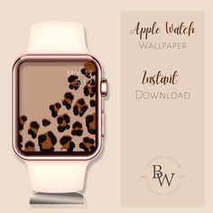 Smart Watch Wallpaper, Wallpaper Leopard, Wallpaper Face, Paper Apple, Unique Background, Cheetah Spots, Star Apple, Watch Smart, Apple Watch Accessories