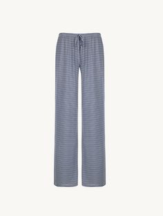 Relax in style with the Noora Striped Lounge Pants. Featuring a classic striped pattern, these pants are perfect for laid-back days at home or casual outings. The wide-leg silhouette and drawstring waistband ensure a comfortable, adjustable fit. Crafted from soft, breathable fabric, these lounge pants provide the perfect blend of style and ease for a cozy yet chic look. Details: Timeless striped design for a casual, relaxed vibe Soft and breathable fabric for all-day comfort Wide-leg fit and dra Striped Wide Leg Trousers With Elastic Waistband, Striped Wide-leg Pants With Elastic Waistband, Striped Wide Leg Ankle-length Pants With Elastic Waistband, Chic Striped Wide Leg Pants For Loungewear, Casual Wide Leg Ankle-length Striped Pants, Casual Ankle-length Wide Leg Pants With Vertical Stripes, Casual Wide-leg Vertical Stripes Pants, Chic Loungewear Pants With Vertical Stripes, Chic Striped Pants For Loungewear