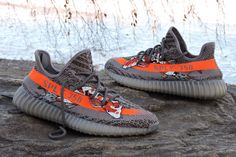 adidas YEEZY BOOST 350 V2 Beluga Koi Custom Custom Yeezy, Women's Street Style, Yeezy Boost 350 V2, Yeezy 350, Victorias Secret Models, Yeezy Shoes, Milan Fashion Weeks, Africa Fashion