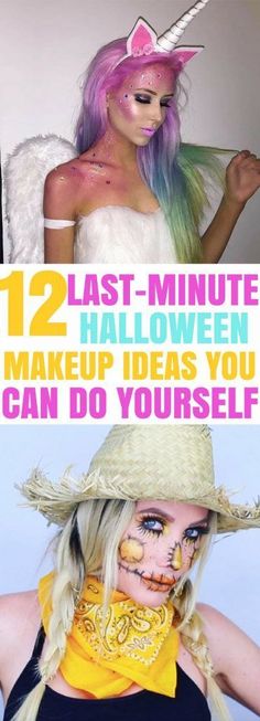 last minute halloween costums - last minute halloween costume ideas for womens - halloween Costumes Easy Halloween Makeup Ideas, Halloween Makeup Tutorials, Maquillage Halloween Simple, Halloween Makeup Tutorial Easy, Makeup Clown, Easy Halloween Makeup, Easy Halloween Costumes For Women, Meme Costume, Halloween Make-up Looks