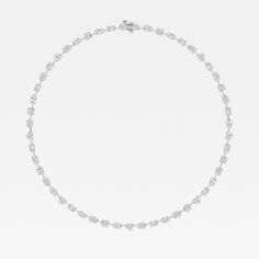 15 1/4 ctw Multi-Shape Lab Grown Diamond Tennis Necklace - Grownbrilliance Diamond Tennis Necklace, Diamond Education, Tennis Necklace, Perfect Engagement Ring, Fancy Color Diamonds, Diamond Pendant Necklace, Custom Engagement Ring, The Red Carpet, Lab Created Diamonds