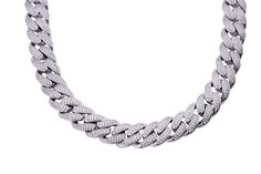 Fun Fact: The Cuban Chain is a style of jewelry that roots to the 80s era associated with the popular streetwear and hip-hop period. This popular and highly sought after Women's Cuban Choker CZ Chain Necklace Fashion Jewelry is made with brass and "flooded" with premium set zirconia stones. The width or "thickness" measures 12mm. A great gift idea for fans of rap, hip hop, and old school tunes. ⛓ Authenticity Guaranteed One Year Warranty Ethically Sourced 3% Donated to your Charity Smiles Promis Silver Chain Link Jewelry For Streetwear, Silver Chain Necklace For Streetwear With Adjustable Chain, Silver Chain Link Necklace For Streetwear, Silver Chain Necklace With Adjustable Chain For Streetwear, Silver Adjustable Chain Necklace For Streetwear, Metal Chain Link Necklace For Streetwear, Metal Cuban Link Necklace For Streetwear, Metal Curb Chain Jewelry For Streetwear, Streetwear Metal Jewelry With Curb Chain