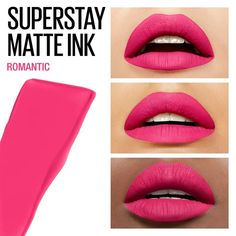 Maybelline New York Super Stay Matte Ink Liquid Lipstick, Romantic Up To 16 Hours Of Saturated Liquid Matte Highly-Pigmented Color Long-Lasting, Saturated Matte Maybelline Matte Ink Liquid Lipstick Is Available In A Range Of Intense Saturated Shades Intensely Perfect, Perfectly Intense. New, Unopened, And Unexpired. Khaleesi Makeup, Maybelline Matte Ink, Lipstick Remover, Superstay Maybelline, Maybelline Super Stay Matte Ink, Maybelline Superstay Matte Ink, Nude Liquid Lipstick, Spfx Makeup, Maybelline Lipstick