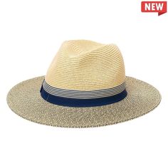 The NH-2411 from the Kallina Collection is crafted with a combination of genuine Toyo straw and polyester cotton band for maximum comfort and adjustability. Featuring U.V. sun protection, this hat offers superior protection from the sun's harmful rays. Its stretch fit design ensures a perfect fit for any head size. White Adjustable Hat For Vacation, Adjustable White Hat For Vacation, White Adjustable Sun Hat For Vacation, Adjustable Beige Hats For Vacation, Blue Sun Hat For Vacation, Adjustable Lightweight Panama Hat For Sunbathing, Upf 50+ Brimmed Panama Hat For Pool, Coastal Straw Hat With Upf 50+ For Sunbathing, Lightweight Adjustable Straw Hat For Pool