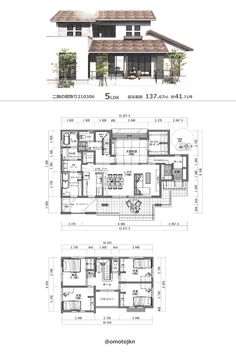 two story house plans with three floors and one floor