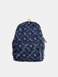 Bag size: Medium Material: Denim Imported Product measurements: Length 13 in, Width 5.5 in, Height 15.7 in, Weight 14.1 oz Denim Backpack, Blue Zones, Ballerina Shoes Flats, Travel Bags For Women, Kids Outerwear, Backpack Bag, Large Backpack, Boho Vibe, Cotton Bag