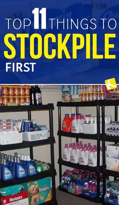 Stock Pile, Coupon Stockpile, Survival Supplies, Survival Life Hacks, Prepper Survival