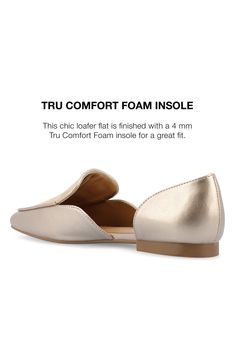 Signature True Comfort Foam® cushioning supports your stride in these contemporary loafers featuring a raffia-woven vamp. Tru Comfort Foam cushioning Raffia and synthetic upper/synthetic lining and sole Imported Flat Synthetic Slip-ons With Cushioned Footbed, Chic Synthetic Slip-ons With Cushioned Footbed, Comfortable Slip-on Loafers With Pointed Toe, Slip-on Flat Loafers With Cushioned Footbed, Synthetic Slip-on Flats With Cushioned Footbed, Flat Slip-ons With Cushioned Footbed, Synthetic Almond Toe Flats With Ortholite Insole, Slip-on Flats With Textured Footbed And Almond Toe, Flat Slip-on Loafers With Cushioned Footbed