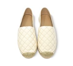 Genuine leather upper, lining and insole; rubber outsole Handcrafted quilted canvas Round toe 1-inch heel, approximately Slip On Espadrilles, Slingback Sandal, Summer Look, Flat Espadrille, Mid Heel, High Heel Boots, Geneva, Canvas Material, Comfortable Shoes