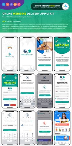 the medical app is displayed in this screenshote, and it looks like they could be