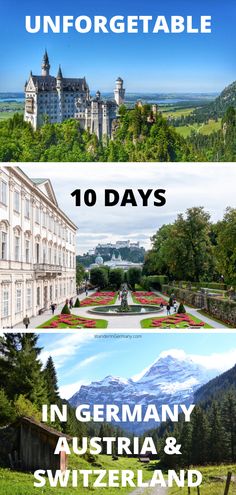 10 days in europe Munich And Salzburg Itinerary, Honeymoon In Germany, Austria And Germany Itinerary, Planning A Trip To Germany, Austria Switzerland Germany Itinerary, 10 Day Switzerland Itinerary, Germany 10 Day Itinerary, Germany Switzerland Italy Itinerary, Munich To Switzerland