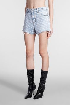 100% Cotton Alexander Wang Shorts, Sneaker Wedge, Jeans Jumpsuit, Street Chic, Yoga Wear, Luxury Retail, Dress Codes, Alexander Wang, Evening Wear