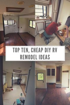 the top ten cheap diy rv remodel ideas