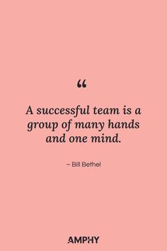 A successful team is a group of many hands and one mind Positive Work Quotes Teamwork Motivation, Quotes For Teamwork, Team Success Quotes, Good Team Quotes, Team Quotes Teamwork, Ungrateful Quotes, Effective Quotes, Team Work Quotes, Meeting Quotes