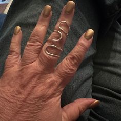 Adjustable Ring Splint Elegance Meets Functionality Arthritis Lateral Deviation, EDS, Mallet Finger, Trigger Finger Support Gold/silver - Etsy Mallet Finger, Trigger Finger, Wire Jewelry Designs, La Jolla, Adjustable Ring, Jewelry Designs, Adjustable Rings, Wire Jewelry, Silver Gold