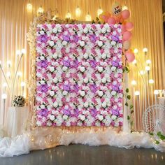 The combination of purple pink and white makes this artificial flower wall panel not only a nice color combination but also makes it can be integrated into different scenes, especially for occasions like weddings which are full of a romantic atmosphere. The elegance of the peonies and the romance of the rose can not only add a nice decoration to your wedding but also bring you more good wishes and auspiciousness for your family! Primrue | Primrue 6 PCS Flower Wall Panel 24"x16" Artificial Flower Flowers Wall Decoration, Wheat Centerpieces, Flower Wall Panel, Artificial Flower Wall, Calla Lily Flowers, Flower Wall Backdrop, Silk Peonies, Good Wishes, Silk Hydrangeas