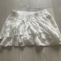 Shorts Attached Inside Short Cotton Flowy Skirt Bottoms, Short Lined Skirt For Day Out, Short Ruffled Skirt Bottoms, White Spring Bloomers, Short Length, Free People Skirt, Free People, Womens Skirt, White, Women Shopping