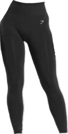 Black Elastic Athleisure Leggings, Casual Black Seamless Tights, Black Elastic Activewear For Training, Black Elastic Workout Leggings, Elastic Black Activewear For Training, Black Elastic Gym Leggings, Elastic Black Gym Leggings, Elastic Black Leggings For Gym, Seamless Running Leggings Made Of Elastane