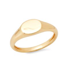 Eriness | Mini Gold Signet Ring Our 14K gold Mini Gold Signet Ring is made to be worn on any finger! Whether you are stacking it with your eternity band or wearing it alone on your pinky, it is the perfect touch. SBR152-YG All sales are final. Diamond Stacks, Mini Gold, Gold Ear Cuff, Gold Signet Ring, Ear Cuff Earings, Engraved Gifts, Diamonds And Gold, Bracelet Collection, Pinky Ring