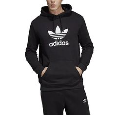 Adidas Mens Trefoil Hoodies Jumpers Casual Logo Top Printed Hooded Sweatshirts Adidas Trefoil Men's Hoodie Stretch Regular Fit Drawstring Hood Pullover Adidas Mens Trefoil Hoodies Jumpers Casual Logo Top Printed Hooded Sweatshirts Adidas Trefoil Men's Hoodie Stretch Regular Fit Drawstring Hood Pullover Hooded Jumper Adidas Logo On Chest Long Sleeve Ribbed Cuff & Waist Machine Wash (Please Follow The Washing Instruction) Size S Black Hooded Jumper Adidas Logo On Chest Long Sleeve Ribbed Cuff & Wa Adidas Jumper, Black And White Hoodies, Casual Logo, Adidas Hoodie Mens, Adidas Three Stripes, Hooded Jumper, Adidas Sweater, Hoodies Men Pullover, Adidas Trefoil