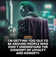 Inspirational Quotes About Strength, The Joker, Dont Understand, Quotes About Strength, Dc Comics, Best Quotes