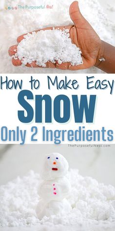 Fake Snow Winter Crafts For Toddlers, Snow Crafts, Winter Science, Winter Activities Preschool, January Crafts, Play Activity, Fake Snow