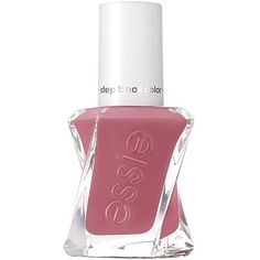 Essie Gel Couture Color:All Dressed Up (smoky rose w/ wash of black - cream)All Dressed Up (smoky rose w/ wash of black - cream) Essie Gel Couture Colors, Couture Nails, Essie Gel Couture, Princess Charming, Gel Couture, Essie Gel, Classic Nails, Professional Nail Art, Essie Nail Polish