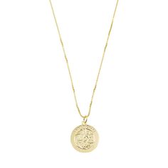 The Saint Michael Single Medal NecklaceMetal: Available in Multiple Metal OptionsSaint Michael Pendant: 3/4" Chain: 18" Box ChainDiscounted Items Are *Final Sale* Yellow Gold Plated Necklace With Coin Pendant, Spiritual Round Box Chain Necklace, 14k Gold Medallion Necklace With Box Chain, Gold Plated Yellow Gold Box Chain Necklace, Gold-tone Medallion Necklace For Formal Occasions, Gold-tone Medallion Necklace For Formal Events, Gold Plated Box Chain Necklaces For Weddings, Gold Plated Box Chain Necklace With Round Pendant, White Gold Plated Necklace With Box Chain