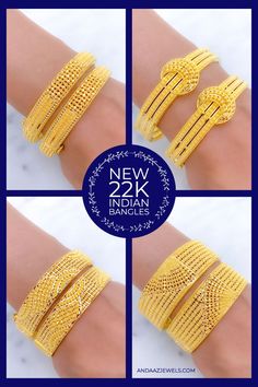 Make a ROYAL entrance! New 22k Gold Bangle Pairs just added! Royal Entrance, 22k Gold Bangles, Gold Earrings Models, Gold Bangle Set, Yellow Gold Bangle, Gold Bangle, Bangle Set, 22k Gold, Gold Bangles