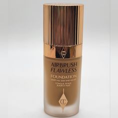 **New** $49 Charlotte Tilbury Airbrush Flawless Longwear Foundation In 10 Neutral! A Long-Lasting, Weightless, Hybrid Skincare-Foundation - Size: Standard Size At 30 Ml / 1.0 Fl Oz - Color: 10 Neutral - Full Coverage - For Tan Skin With Neutral Undertones - Matte Finish - All Skin Types - New In Box And Unused! Box Has Damage. Feel Free To Message Me With Any Questions! Bundle Up And Save Check Out My Closet For Other Great Beauty Products! Skincare Foundation, Charlotte Tilbury Airbrush Flawless, Charlotte Tilbury Makeup, Neutral Undertones, Tan Skin, Makeup Foundation, Charlotte Tilbury, All Skin Types, Womens Makeup