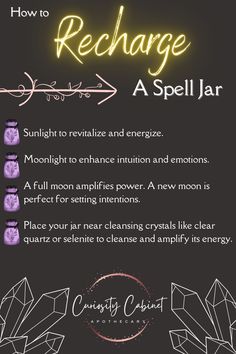 How To Dispose Of Spell Jars, Spell Jars Witchcraft, Spell Crafting, Witchcraft Tips, Yellow Springs Ohio, Magical Stuff, Witch History, Witchy Tips, Jar Spells