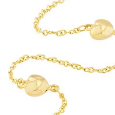 Birmingham Jewelry Item Number: BJ013944 Style: Bracelet Puffy Heart Station Trio Bracelet The iconic gold bracelet will always be in fashion. Show off your timeless style with this sideways puffy heart station trio bracelet. 14K Yellow Gold Length: 7.25"Width: 1.40mm *The possibilities are not limited to the options in the dropdown. For pricing on further customizations & special size options, please call: 1-586-939-5100 Yellow Gold Heart Bracelet For Valentine's Day, Heart-shaped Yellow Gold Formal Bracelets, Heart-shaped Yellow Gold Bracelets For Formal Occasions, Formal Heart-shaped Yellow Gold Bracelets, Formal Yellow Gold Heart Bracelets, Valentine's Day Yellow Gold-plated Heart Bracelet, Valentine's Day Yellow Gold Plated Heart Bracelet, Valentine's Day Formal Yellow Gold Heart Bracelet, Valentine's Day Yellow Gold Heart Bracelet