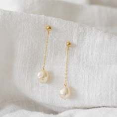 This Dangle & Drop Earrings item by Vedern has 430 favorites from Etsy shoppers. Ships from Blackwood, NJ. Listed on Jan 9, 2023 Gold Pearl Bridal Earrings, Simple Pearl Jewelry Set, Droopy Pearl Earrings, Small Gold Dangle Earrings, Pearl Droplet Earrings, Asymmetrical Pearl Earrings, Simple Pearl Drop Earrings, Gold And Pearl Drop Earrings, Yellow Gold Pearl Earrings