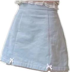 Cute Fitted Cotton Skirt, Cute Cotton Denim Skirt With Pockets, Cute Blue Cotton Denim Skirt, Spring Cute Cotton Denim Skirt, Light Blue Cotton Denim Skirt For Summer, Cute High-waisted Cotton Denim Skirt, Cute Fitted Light Blue Skirt, Cute High Waist Cotton Denim Skirt, Denim Blue Cotton Skort For Spring