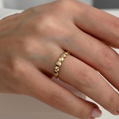 14K Gold Petite Combined Minimal Ring, Petite Ring, Combinable Ring, Gold Ring, Handmade Ring, Gift for Her, Gift for Mom ITEM DETAILS ❆ All our jewelleries are handmade with Love and Care 💓 ❆ Material: 14K Gold. ❆ Gram: 1,17 gr ❆ Each item is made to order. Since all of our products are handmade, there may be -) 10% deviation in the specified weight. ❆ DO YOU LIKE THIS RING? You can get more information about it below but if you have any questions, just send a message. PACKAGING ❆ They are sen Stackable Heart Ring In Yellow Gold, Yellow Gold Stackable Heart Ring, Gold Heart Ring With Bezel Setting, Stackable Yellow Gold Heart Ring, Gold Heart Ring With Bezel Setting As Gift, Gold Heart Ring With Bezel Setting - Fine Jewelry, Gold Heart Ring With Bezel Setting For Gift, Gold Promise Ring With Bezel Setting, Promise Stackable Heart Ring