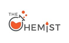 the logo for the chemical lab with an orange beak and liquid coming out of it