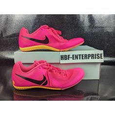 Nike Zoom Rival Multi Track & Field Spikes Pink Men`S Size 8.5 / Women's Size 10 Style Code: Dc8749-600 New No Box Includes Spikes And Wrench Track And Field Spikes, Size 10 Style, Track Field, Pink Men, Nike Zoom, Track And Field, Wrench, Pink And Orange, Nike Men