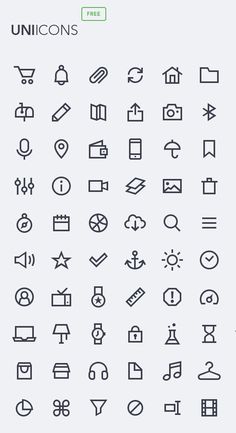 the icon set includes icons such as buttons, arrows and other symbols for web design