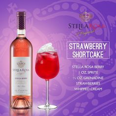 Recipe Strawberry Shortcake, Brandy Recipe, Wine Mixed Drinks